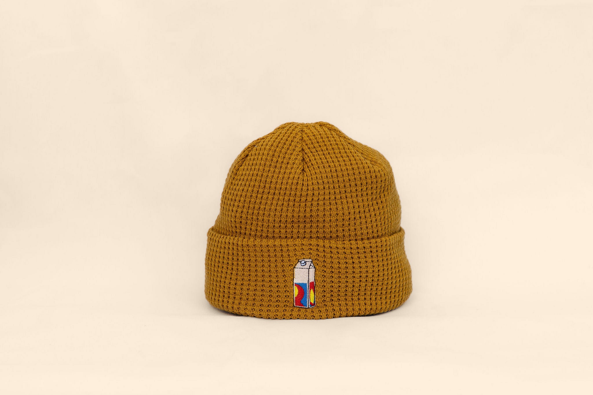"Carton" Waffle Beanie