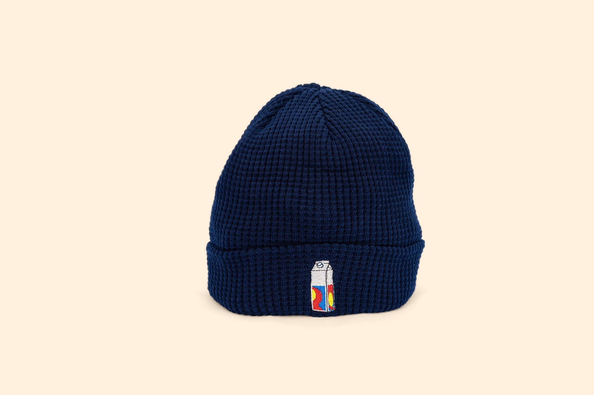 "Carton" Waffle Beanie